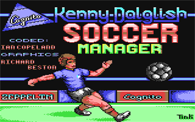 Kenny Dalglish Soccer Manager - Screenshot - Game Title Image