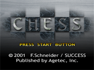 Chess - Screenshot - Game Title Image