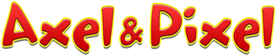 Axel & Pixel - Clear Logo Image