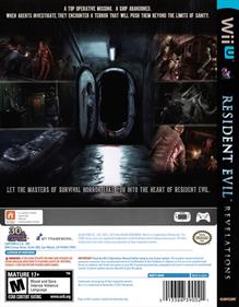 Resident Evil: Revelations - Box - Back Image