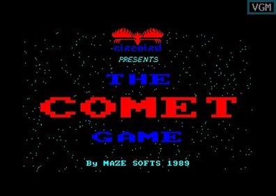 The Comet Game - Screenshot - Game Title Image