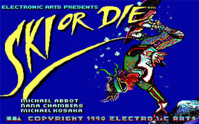 Ski or Die - Screenshot - Game Title Image