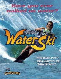 Sega Water Ski - Advertisement Flyer - Front Image