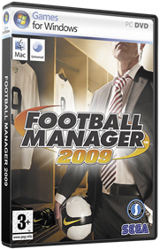 Football Manager 2009 - Box - 3D Image