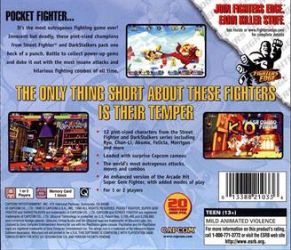 Pocket Fighter - Box - Back Image