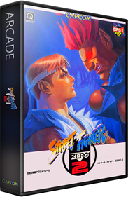 Street Fighter Zero 2 Alpha - Box - 3D Image