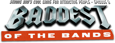 Strong Bad Episode 3: Baddest of the Bands - Clear Logo Image