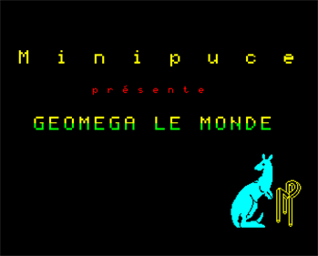 Geomega: Le monde - Screenshot - Game Title Image