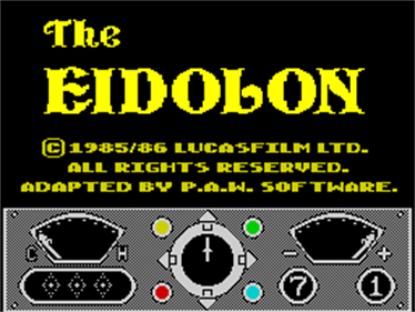 The Eidolon - Screenshot - Game Title Image