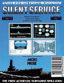 Silent Service - Box - Back Image