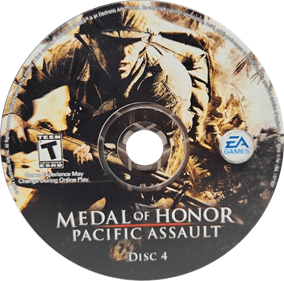 Medal of Honor: Pacific Assault - Disc Image