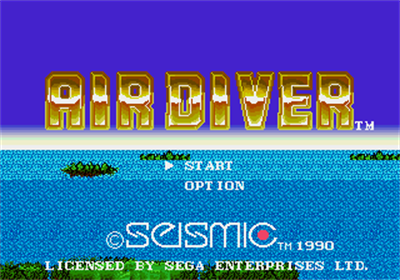 Air Diver - Screenshot - Game Title Image