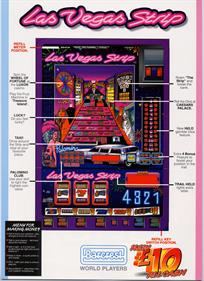 Las Vegas Strip - Advertisement Flyer - Back Image