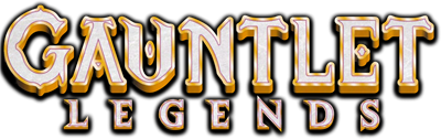 Gauntlet Legends - Clear Logo Image
