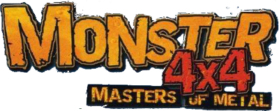 Monster 4x4: Masters of Metal - Clear Logo Image