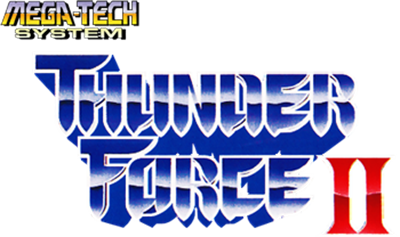 Thunder Force II - Clear Logo Image