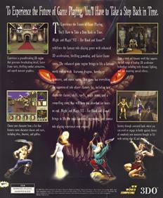 Might and Magic VII: For Blood and Honor - Box - Back Image