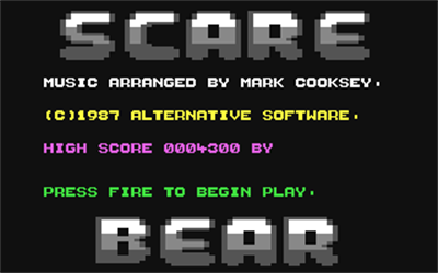 Tread Bear - Screenshot - Game Title Image