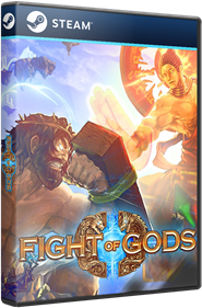 Fight of Gods - Box - 3D Image