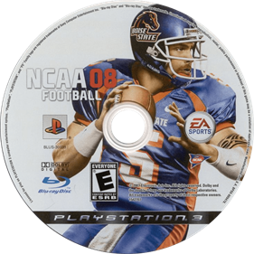 NCAA Football 08 - Disc Image