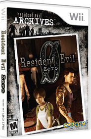 Resident Evil Archives: Resident Evil Zero - Box - 3D Image