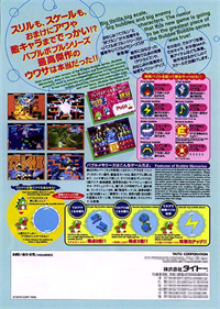 Bubble Memories: The Story of Bubble Bobble III - Advertisement Flyer - Back Image