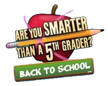 Are You Smarter than a 5th Grader? Back to School - Clear Logo Image