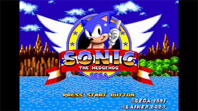 Sonic The Hedgehog SMS-GG - Screenshot - Game Title Image