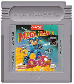 Mega Man II - Cart - Front Image
