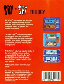 Spy vs. Spy Trilogy - Box - Back Image