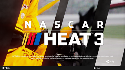 NASCAR Heat 3 - Screenshot - Game Title Image