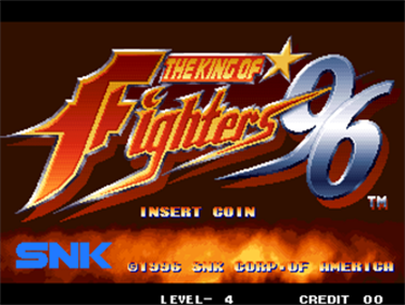 The King of Fighters '96 - Screenshot - Game Title Image