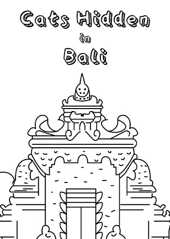 Cats Hidden in Bali