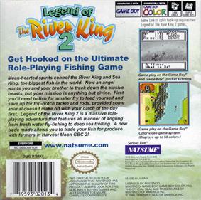 Legend of the River King 2 - Box - Back Image