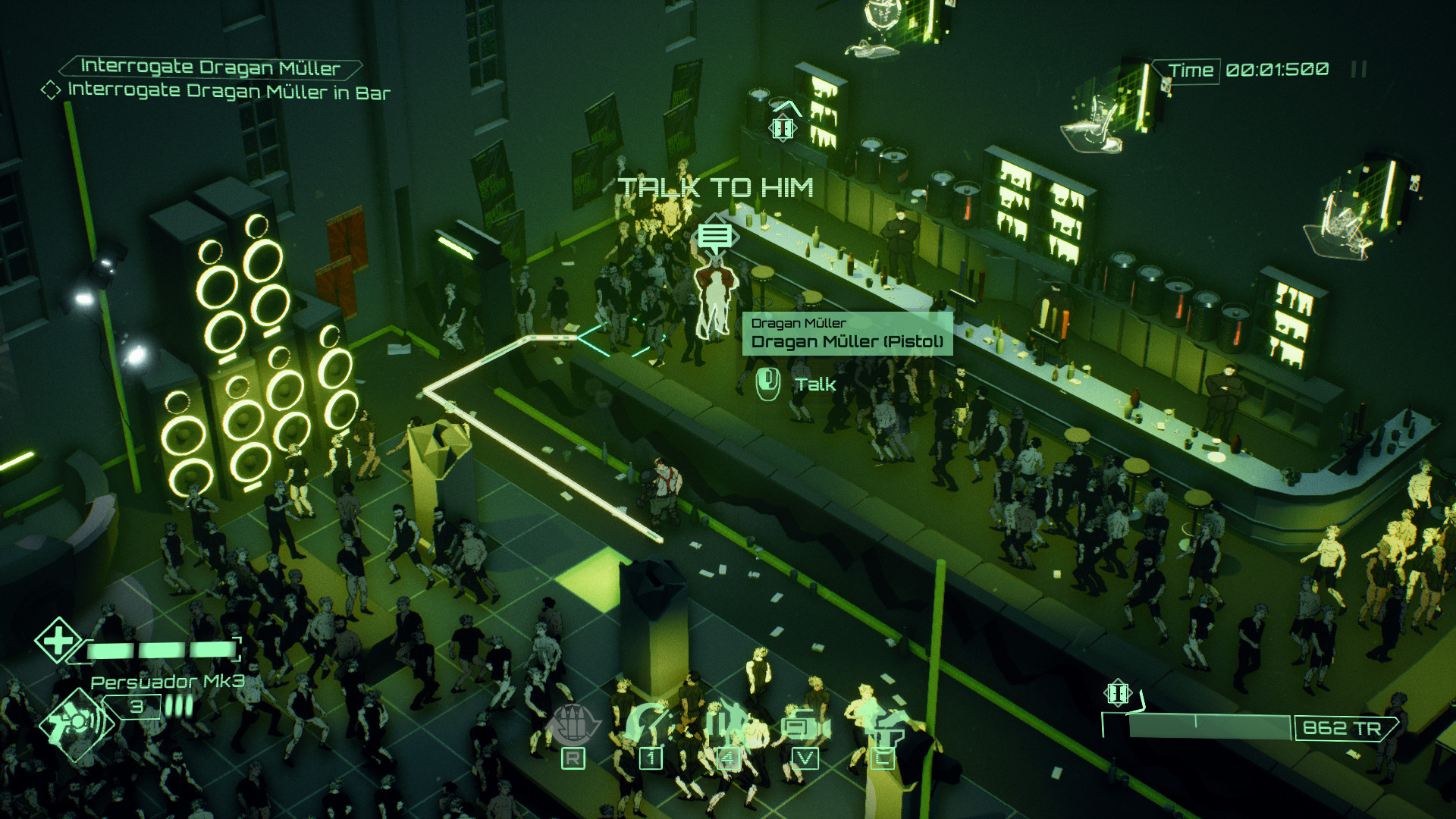 All Walls Must Fall: A Tech-Noir Tactics Game