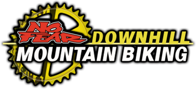 No Fear: Downhill Mountain Biking - Clear Logo Image