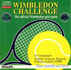 Wimbledon Challenge: The Official Wimbledon Quiz Game - Box - Front Image