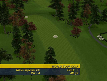 ProStroke Golf: World Tour 2007 - Screenshot - Gameplay Image