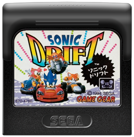 Sonic Drift - Fanart - Cart - Front Image