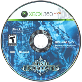 Infinite Undiscovery - Disc Image