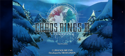 Chaos Rings III - Screenshot - Game Title Image