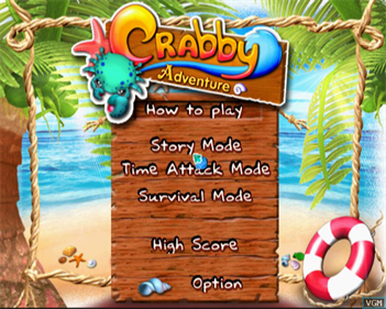 Crabby Adventure - Screenshot - Game Title Image