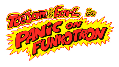 ToeJam & Earl in Panic on Funkotron - Clear Logo Image