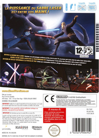 Star Wars: The Clone Wars: Lightsaber Duels - Box - Back Image