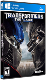 Transformers: The Game - Box - 3D Image