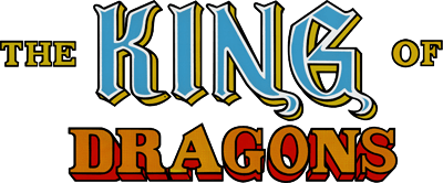 The King of Dragons - Clear Logo Image