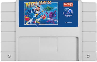 Mega Man X - Fanart - Cart - Front Image