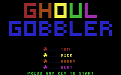 Ghoul Gobbler - Screenshot - Game Title Image