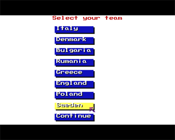 Football Manager: World Cup Edition 1990 - Screenshot - Game Select Image