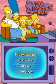 The Simpsons Game - Screenshot - Game Title Image